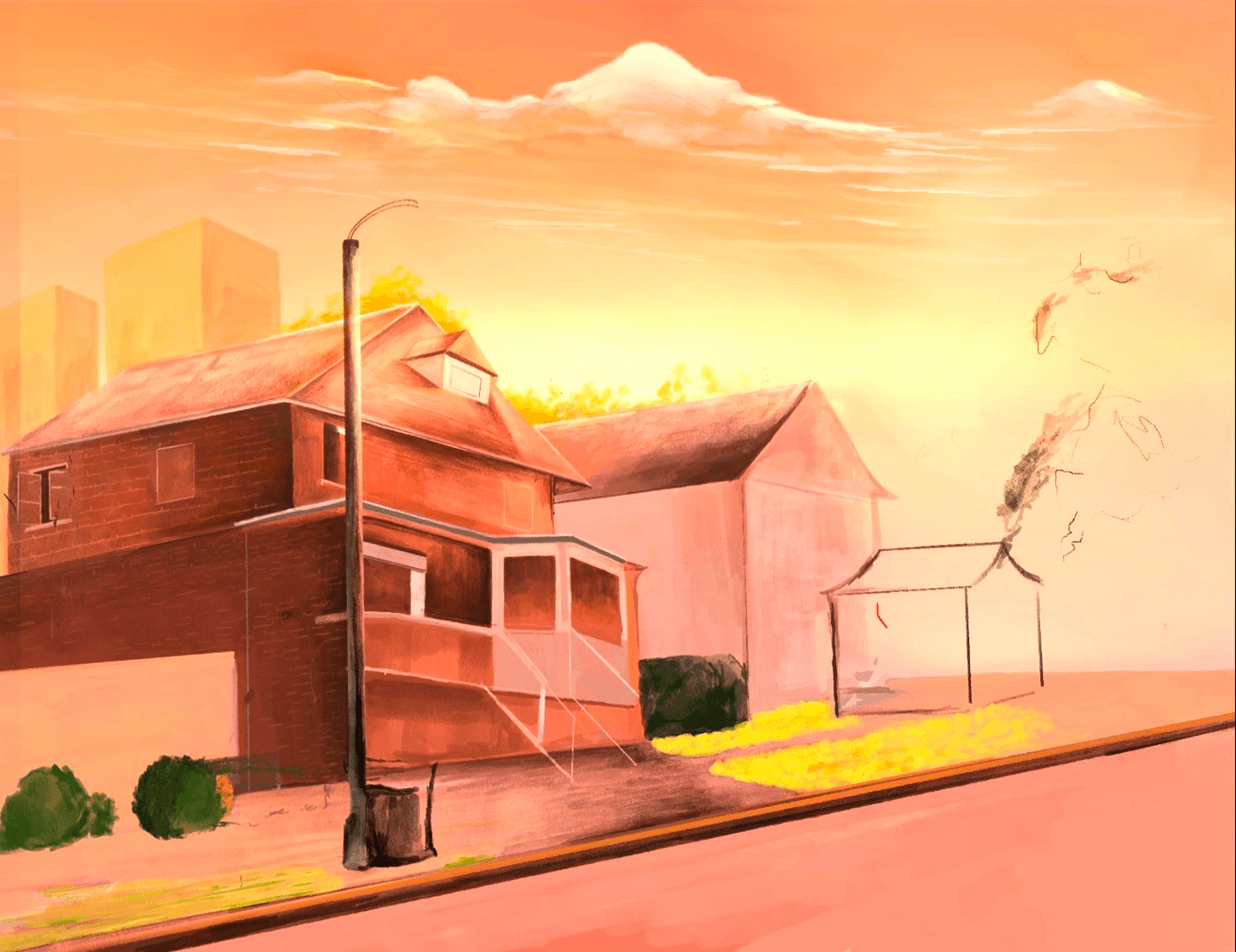 Sunset street