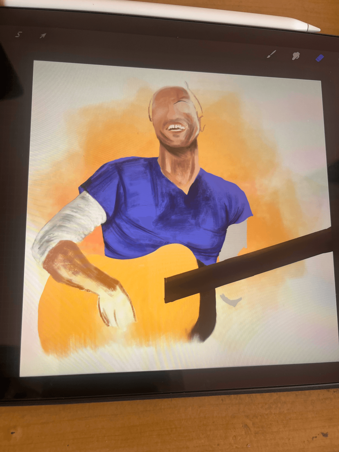 Guitar sketch