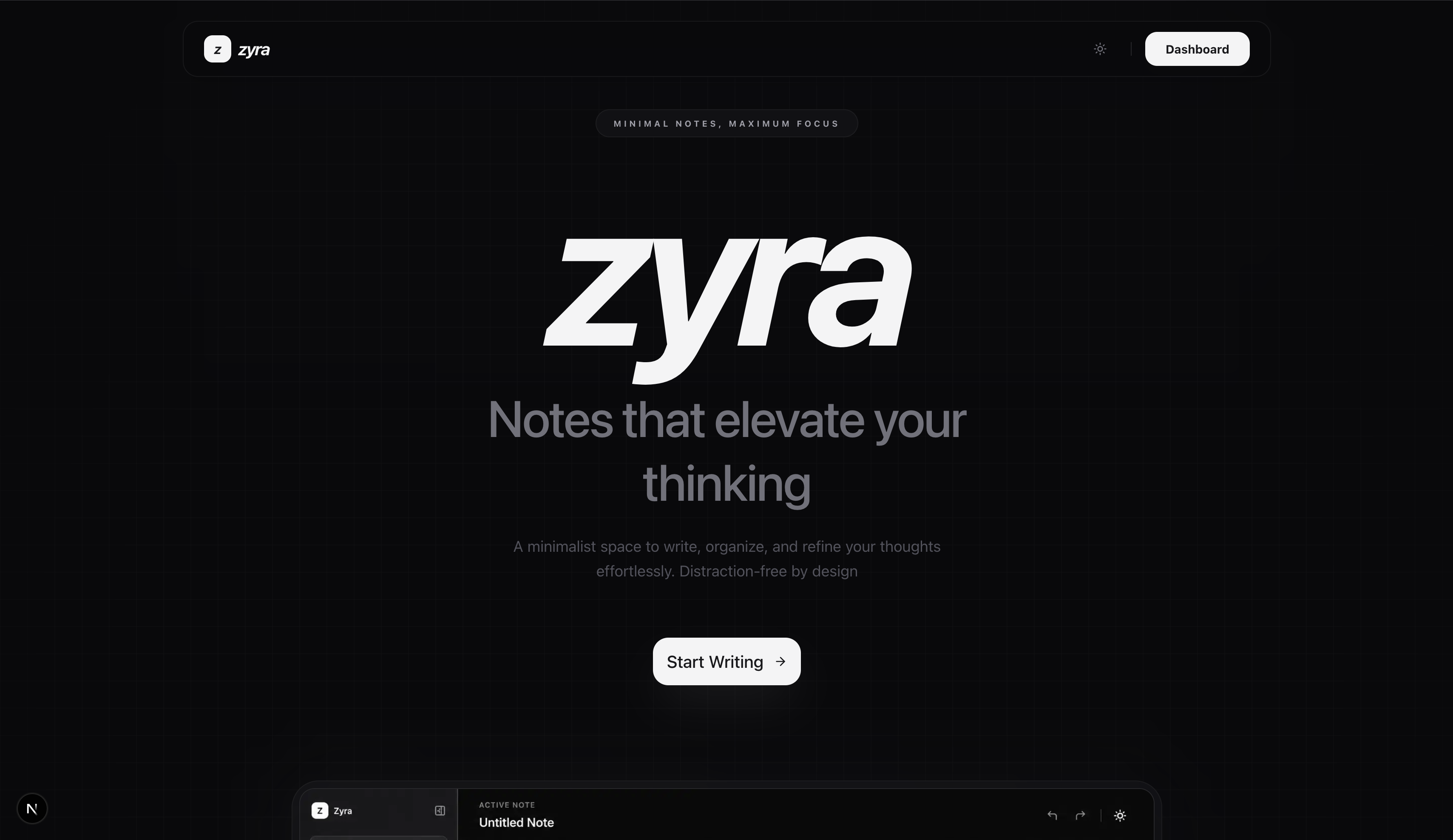 zyra Project Preview